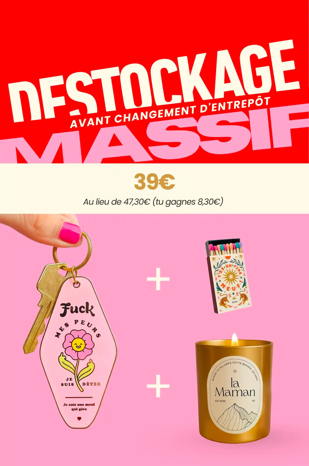 Déstockage Massif - Pour Les Mamans qui gèrent
