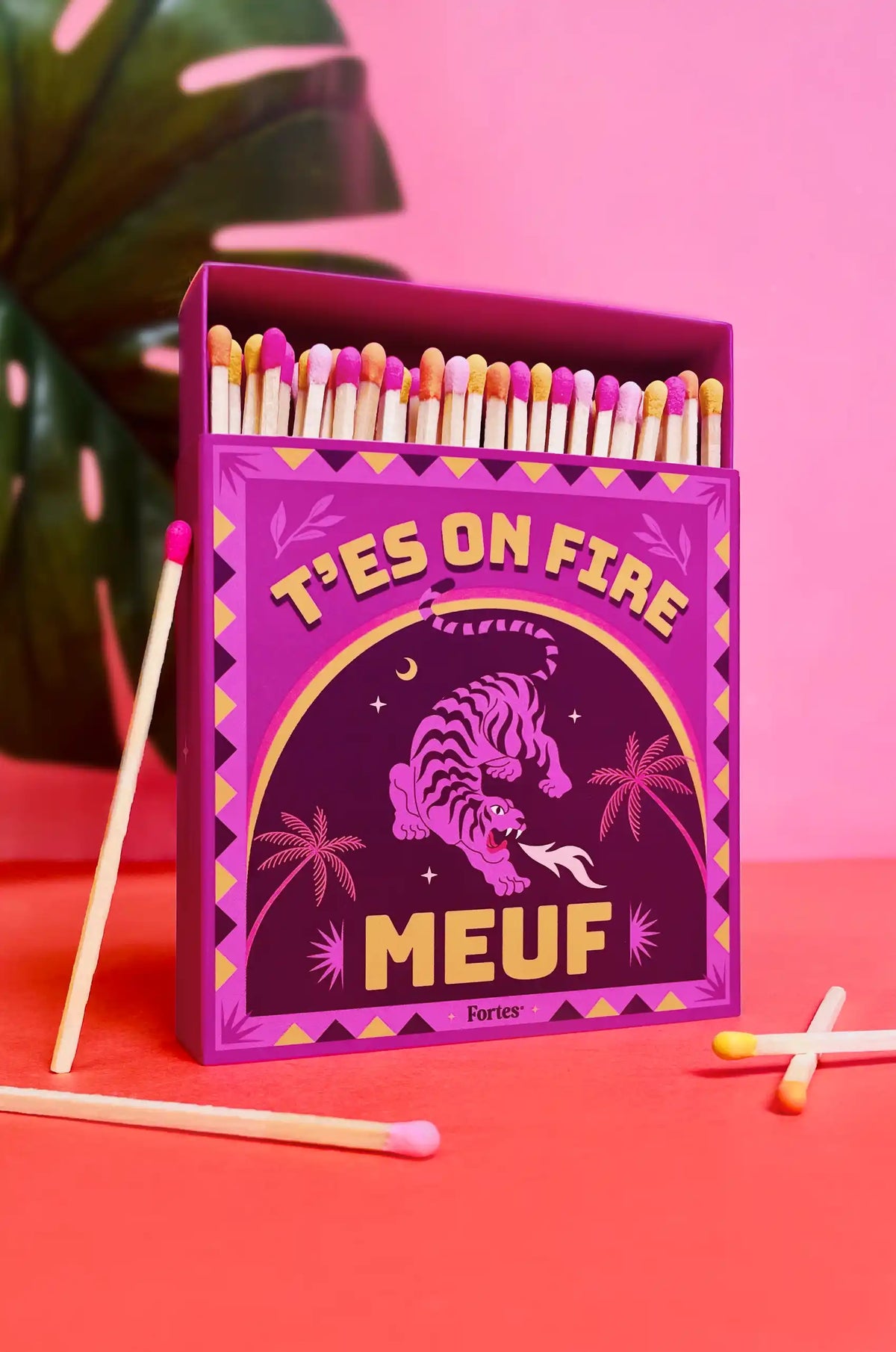 T'es on fire meuf ! - Les allumettes XXL
