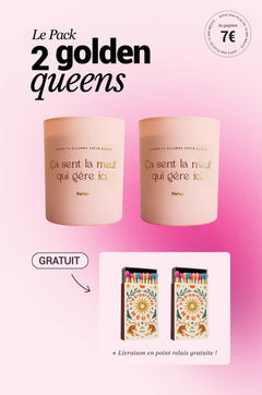 Le Pack 2 Golden Queens