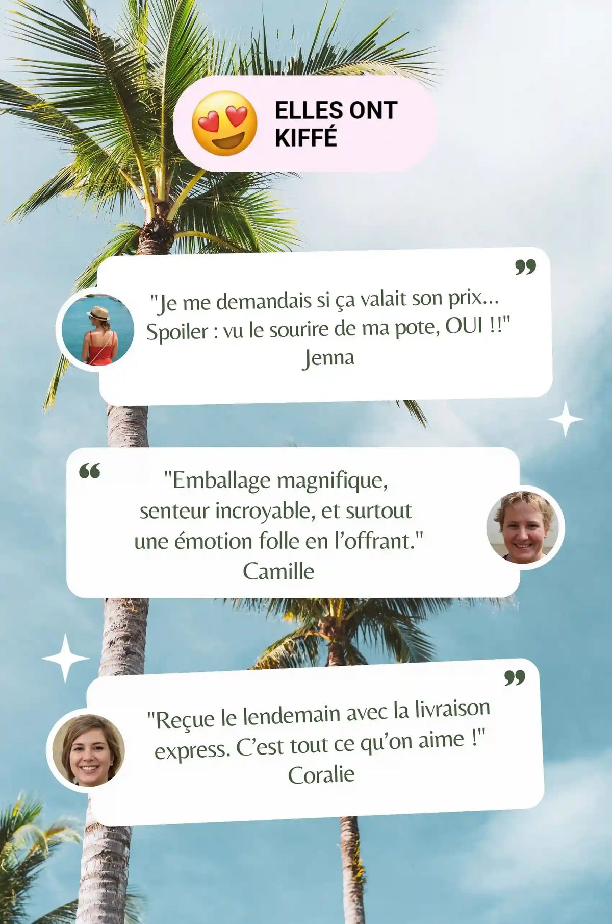 Tu gères meuf - La Bougie Camélia