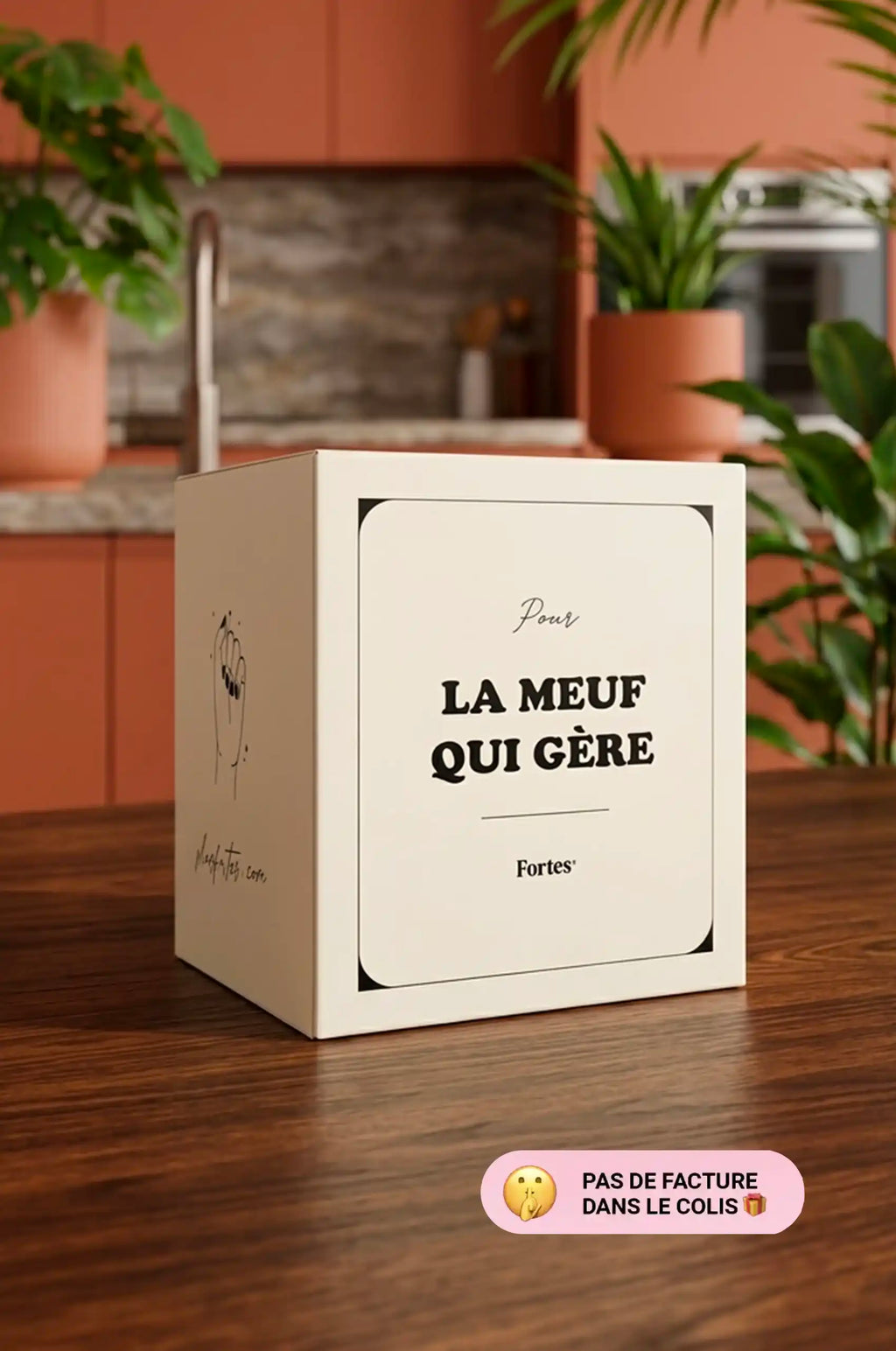 Tu gères meuf - La Big Bougie Fleur de Lin