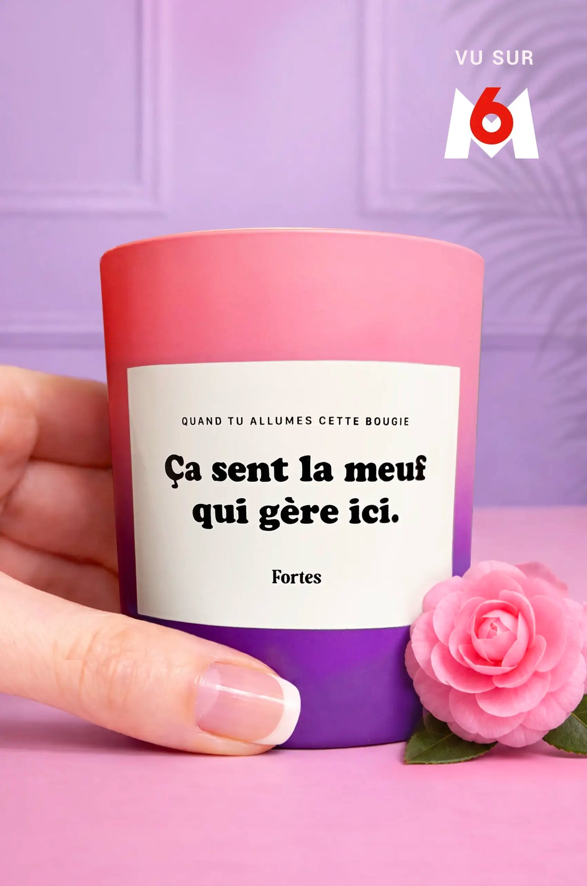 Tu gères meuf - La Bougie Camélia