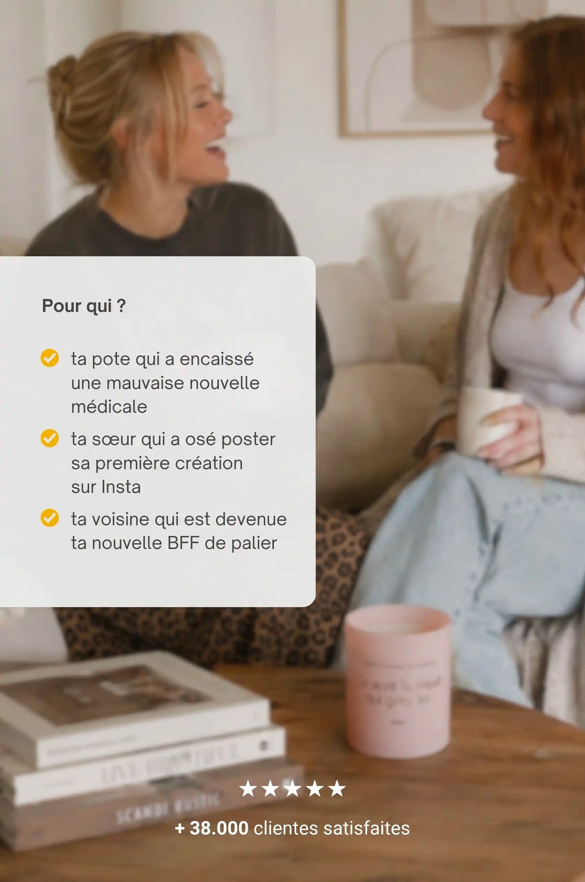 Tu gères meuf - La Bougie Gold Vanille Mûre