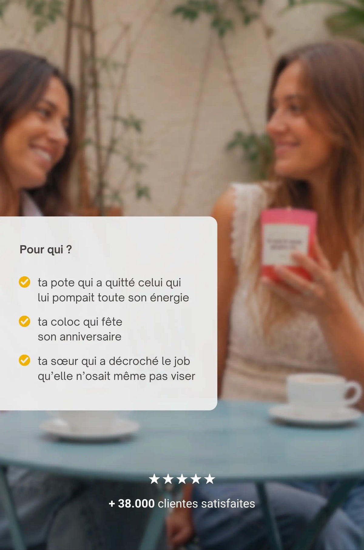 Tu gères meuf - La Bougie Vanille Mangue