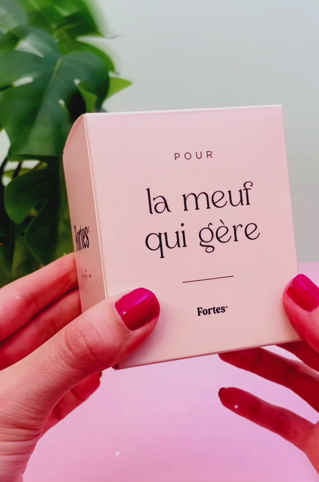 Fortes bougie lavande cadeau